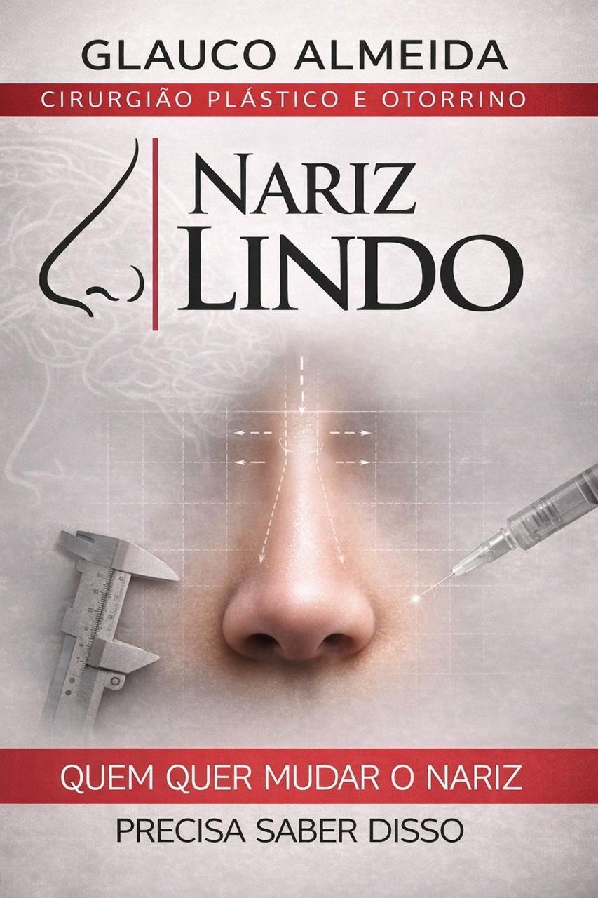 Capa do livro Nariz Lindo, de Glauco Almeida